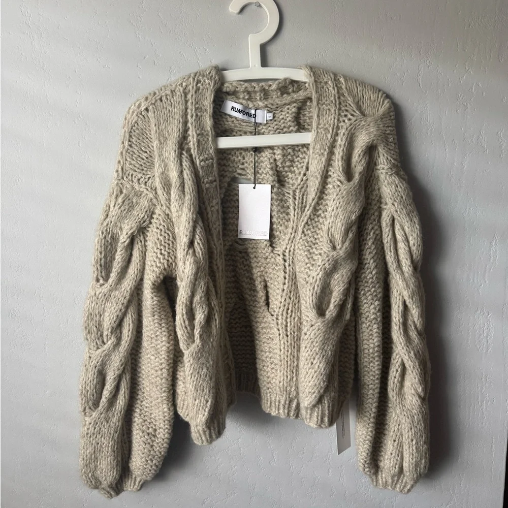 Rumored NWT Mimi Knit Cardigan - Picture 4 of 8